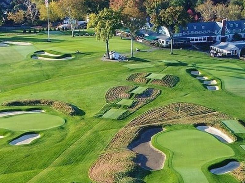 Golfing at Killbuck Golf Course