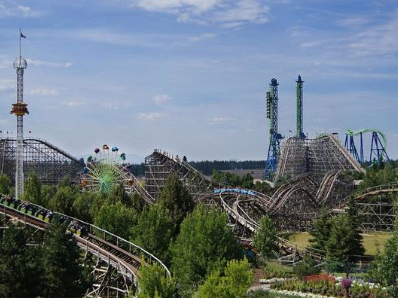 Silverwood Theme Park (near Spokane, in Athol)