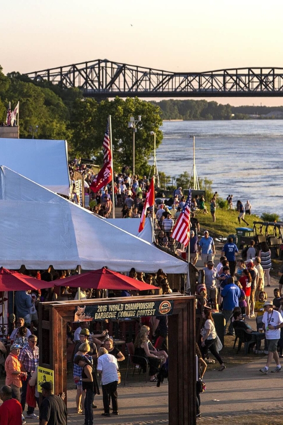 Memphis in May World Championship Barbecue Cooking Contest in Tennessee